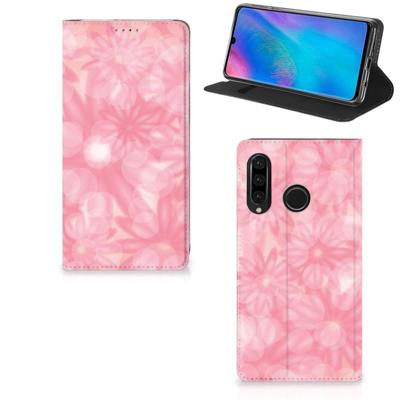 Huawei P30 Lite New Edition Smart Cover Spring Flowers Huawei P30 Lite New Edition Smart Cover Spring Flowers