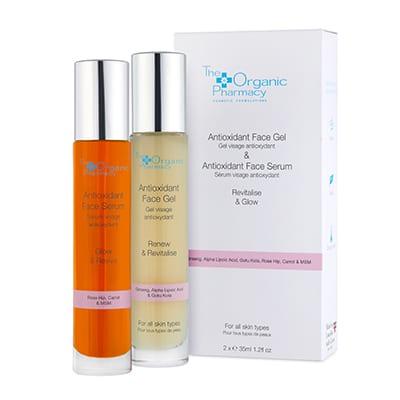 The Organic Pharmacy Antioxidant Duo Set 70ml Verzorging tegen veroudering