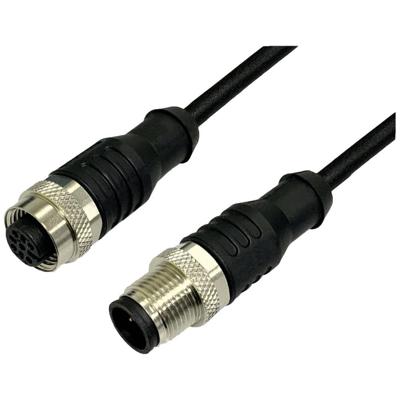BKL Electronic 2702037 Sensor/actuator verlengkabel M12 Aantal polen (sensoren): 3 Stekker (recht) op koppeling (recht) 5 m 1 stuk(s)