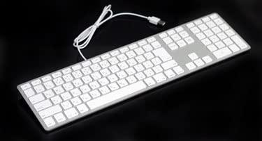 Matias Bedraad Toetsenbord US QWERTY voor MacBook zilver
