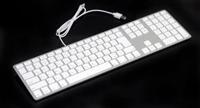 Matias FK318S-EN Wired Aluminium Keyboard for Mac Toetsenbord USB QWERTY, US-Engels, Mac Zilver - thumbnail