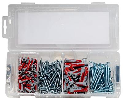 Fischer 568544 schroefanker & muurplug 160 stuk(s) Schroef- & muurplugset