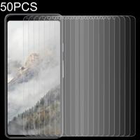 50 stuks 0.26 mm 9H 2.5 D gehard glas film voor Google pixel 4 XL geen retail pakket - thumbnail