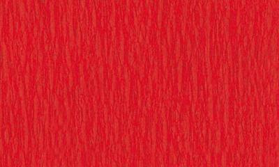 Folia FO-822134 Crepepapier 50cmx2,5m Krimp à 10 Vouw Rood
