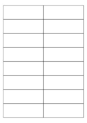 Etiket HERMA 10780 97x33.8mm wit 1280stuks Etiket HERMA 10780 97x33.8mm wit 1280stuks