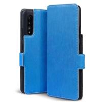 Qubits - slim wallet hoes - Samsung Galaxy A90 - Lichtblauw - thumbnail