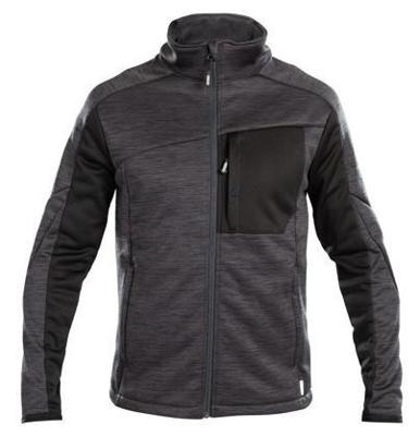 DASSY midlayer vest convex grijs/zwart l