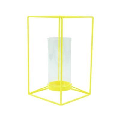 Housevitamin lantaarn geel 20 cm | 6 stuks