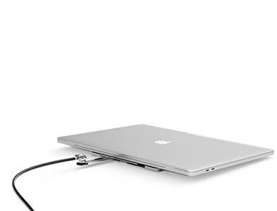 Maclocks Blade universeel Macbook & tablet + kabel zilver - thumbnail
