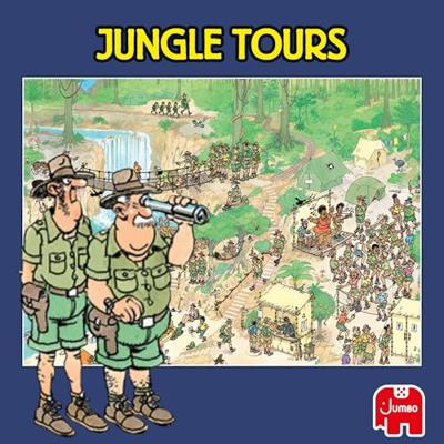 Jan van Haasteren - De Jungletocht Puzzel 1000 Stukjes - thumbnail