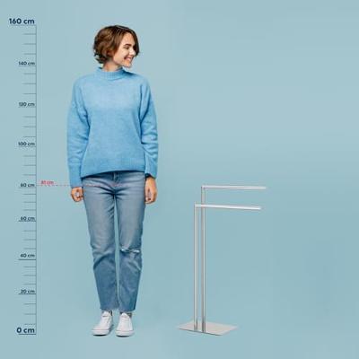 Kela Style Handdoekrek - Zilver