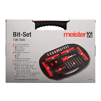 Werkzeyt Bitsset In Koffer 106Dlg - wu3385470 Werkzeyt Bitsset In Koffer 106Dlg - wu3385470
