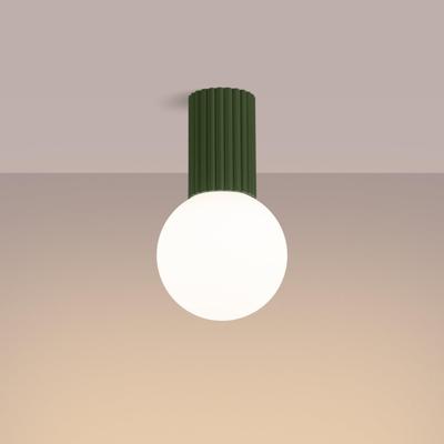 Plafondlamp HALO olijfgroen IP44