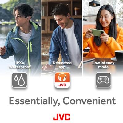 JVC HA-NP50T-C-U Oordopjes Grijs