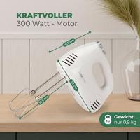 Clatronic HM 3524 Handmixer 300 W Wit - thumbnail