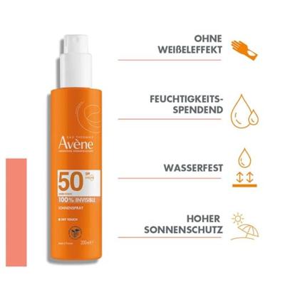 Avène SPF50 Sun Care Spray 200ml