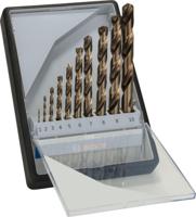 Bosch Accessories 2607019925 HSS Metaal-spiraalboorset 10-delig 1 mm, 2 mm, 3 mm, 4 mm, 5 mm, 6 mm, 7 mm, 8 mm, 9 mm, 10 mm Kobalt DIN 338 Cilinderschacht 1 - thumbnail