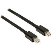 Mini DisplayPort Kabel Mini-DisplayPort Male - Mini-DisplayPort Male 3.00 m Zwart - thumbnail