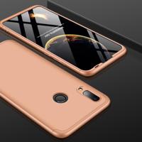 GKK drie stage splicing volledige dekking PC Case voor Huawei P Smart 2019/Honor 10 Lite (goud) - thumbnail