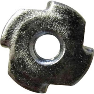 TOOLCRAFT 812888 Inslagmoeren M5 Staal 100 stuk(s)