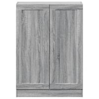 Boekenkast 82,5x30,5x115 cm bewerkt hout grijs sonoma eiken - thumbnail