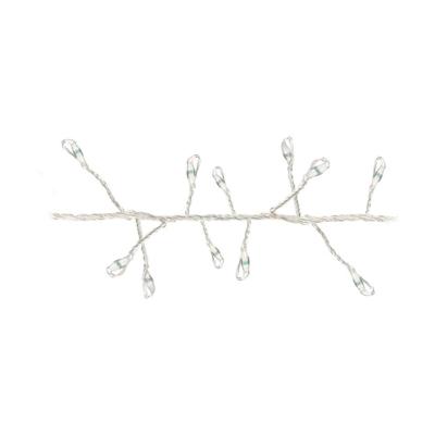 LED-lichtkrans Transparant 1,5 m