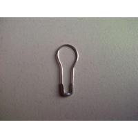 Veiligheidsspeld lampvormig 22mm vernick - thumbnail