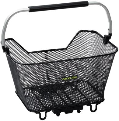 Racktime fietsmand, achterop "bask-it deluxe" rear basket bask-it deluxe steel
