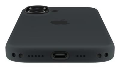 Apple Silicone Case iPhone 17 Zwart MagSafe compatible MGF14ZM/A Apple Silicone Case iPhone 17 Zwart MagSafe compatible MGF14ZM/A