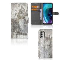 Motorola Moto G51 5G | Bookcase | Beton Print - thumbnail