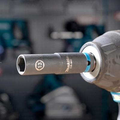 Makita E-16449 Impact Black Krachtdop 1/2" lang | 13 mm