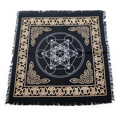 Katoenen Altaarkleed Metatron Goud- en Zilverkleurig (45 x 45 cm)