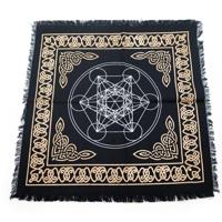 Katoenen Altaarkleed Metatron Goud- en Zilverkleurig (45 x 45 cm) - thumbnail