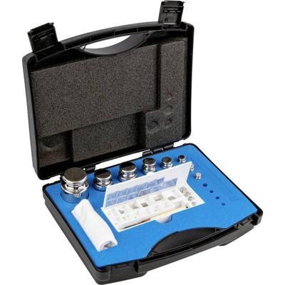 Kern 303054 Gewichtenset 303-054, OIML-klasse E1, nominale waarde 1 mg - 500 g, knop, roestvrij staal gepolijst, in kunststof koffer Kern 303054 Gewichtenset 303-054, OIML-klasse E1, nominale waarde 1 mg - 500 g, knop, roestvrij staal gepolijst, in kunststof koffer