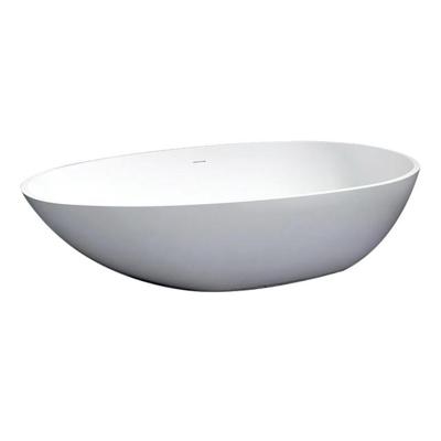 Best Design Vrijstaand Bad Puur 180X90X58 cm Solid Surface Mat Wit