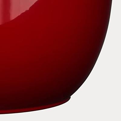 Mica Decorations tusca pot donkerrood 25x28cm