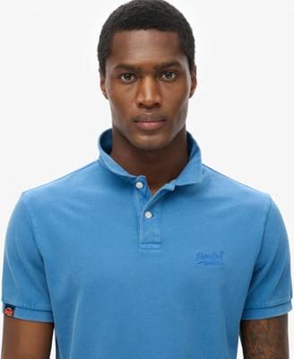 Superdry Vint Destroy Polo Heren 2XL