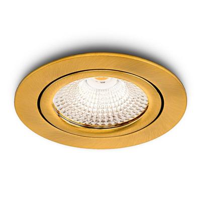 LED-inbouwspot Vivaro goud dimbaar 5W