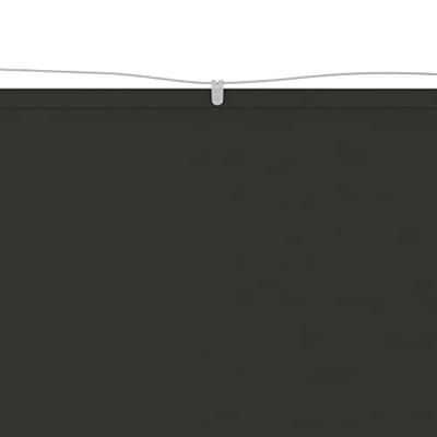 Luifel verticaal 140x800 cm oxford stof antracietkleurig