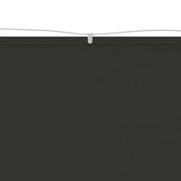 Luifel verticaal 140x800 cm oxford stof antracietkleurig - thumbnail