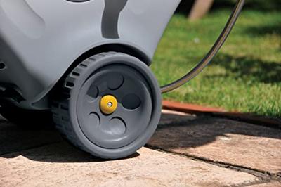 Hozelock Schlauchwagen Fast Cart mit 40 m Schlauch 2450R0000 Slangwagen 40 m 1 stuk(s) Grijs, Geel Hozelock Schlauchwagen Fast Cart mit 40 m Schlauch 2450R0000 Slangwagen 40 m 1 stuk(s) Grijs, Geel