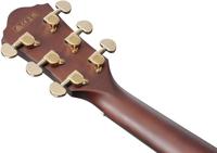 Ibanez AEG74 Mahogany Sunburst High Gloss elektrisch-akoestische westerngitaar - thumbnail