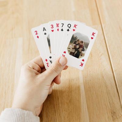 Foto kaartspel - Bedrukte voorkant