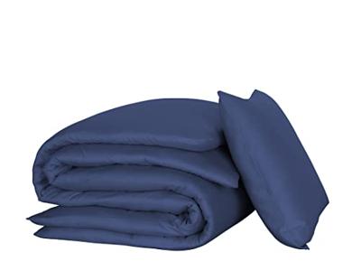 De Witte Lietaer De Witte Lietaer OLIVIA Dekbedovertrek Blue indigo 140x200/220