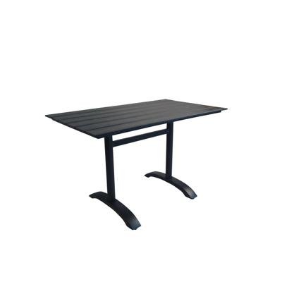 Nohr Tuintafel 'Bianka' 120 x 70cm, kleur Zwart