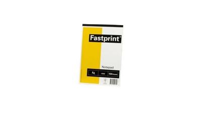 Basic Fastprint schrijfblok a4 100vel/70gram