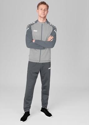 JAKO 9322 Polyestervest Performance - Zachtgrijs/Steengrijs - L - thumbnail