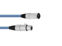 OMNITRONIC XLR cable 3pin 3m bu - thumbnail