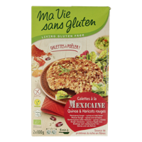 Mexicaanse quinoaburgers 2 x 100g glutenvrij bio 2 Stuks - thumbnail