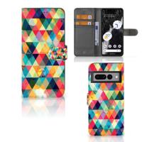 Google Pixel 7 Pro | Telefoon Hoesje | Geruit - thumbnail